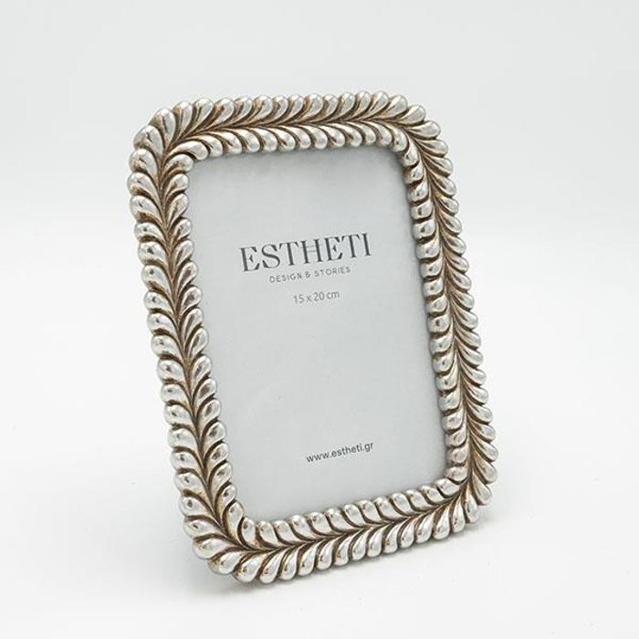 ESTHETI home Korniza Plexouda (15x20cm) Resin Antike Asimi 19x2x24cm 815-00106